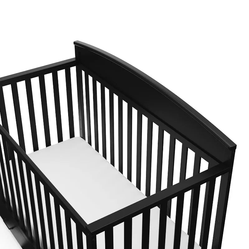 Benton 5-in-1 Convertible Crib – GREENGUARD Gold Certified,Converts from Baby Crib to Toddler Bed,Daybed and Full-Size Bed