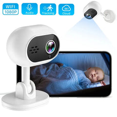 HD 1080P Wifi Mini Camera Wireless Home Two Way Audio Surveillance Camera Night Vision Recorder Real Time Alarm Baby Monitor