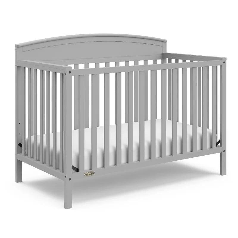 Benton 5-in-1 Convertible Crib – GREENGUARD Gold Certified,Converts from Baby Crib to Toddler Bed,Daybed and Full-Size Bed