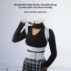 Back Correction Belt Invisible & Breathable Posture Corrector Posture Correction Belt Adjustable Upper Spine Support For Neck