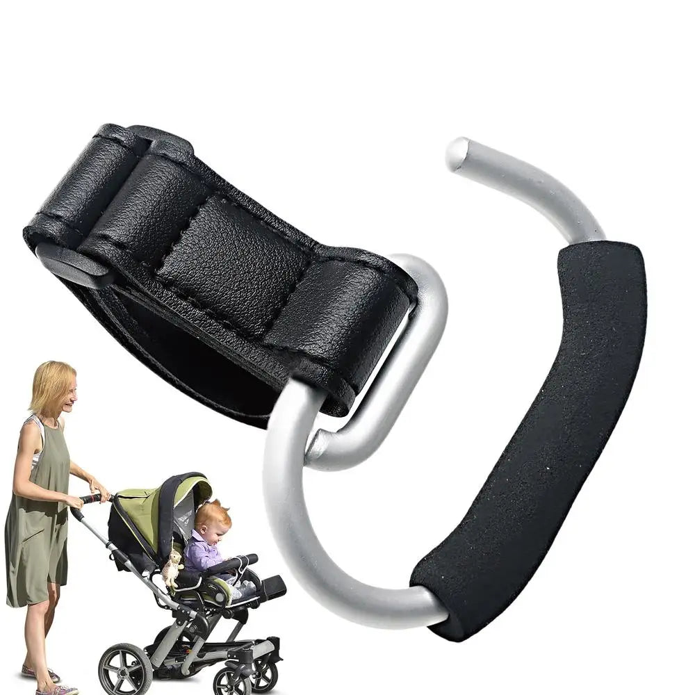 Stroller Hanger Heavy Duty Stroller Hooks Multipurpose Stroller Straps Stroller Accessories For Jogging Walking Shopping Fits