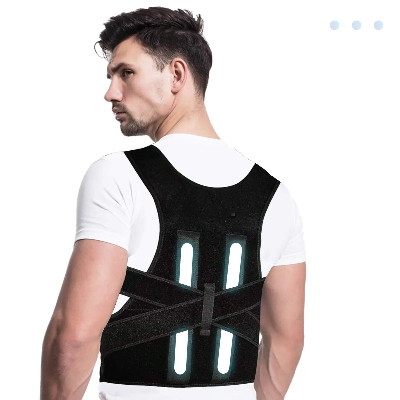 Professional Back Posture Corrector Straight Back Support Belt for Men Women Invisible Shoulder Lumbar Spine Orthopedic Brace