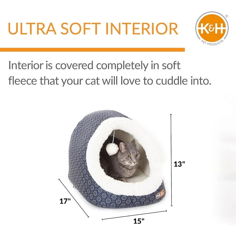 Pet Products Thermo-Pet Cave Heated Cat Bed