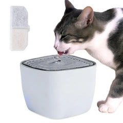 Cat Fountain Anti-Dry Pet Water Fountain 2.5L Dog Water Dispenser Automatic Pet Water Fountain With Smart LED Light Ultra Quiet