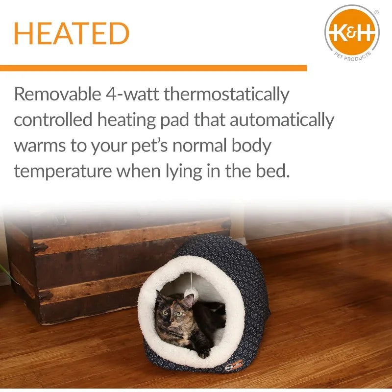 Pet Products Thermo-Pet Cave Heated Cat Bed