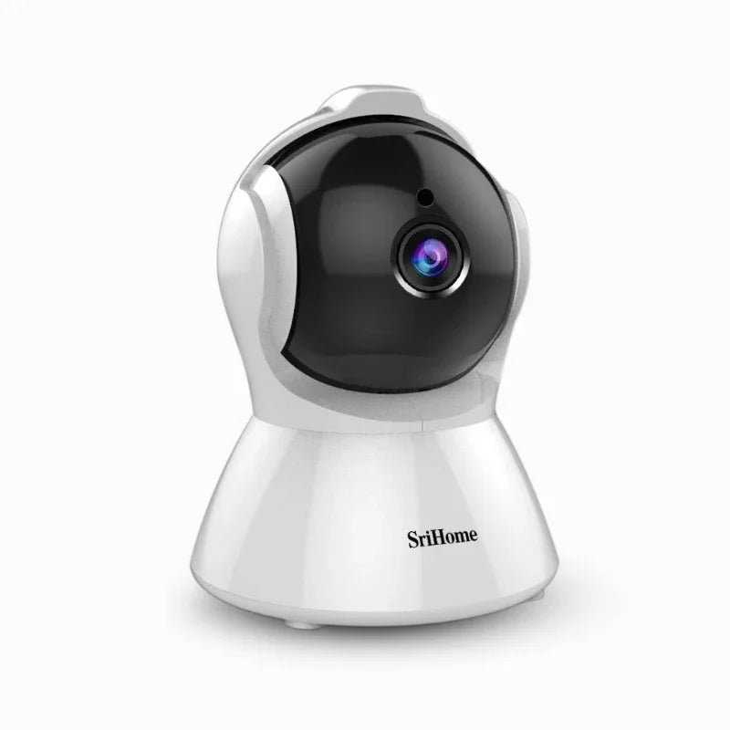 Sricam SH025 AI Body Auto-tracking IP Camera Baby Monitor Mini 1080P Wifi CCTV Camera 2.0MP H.265 Smart Home Indoor Remote View