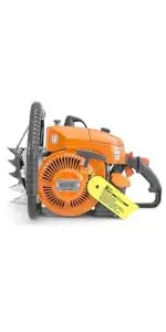 Chainsaw,2-Stroke 25.4cc Portable Chain Saws for Trees Gas Powered Wood Cutting