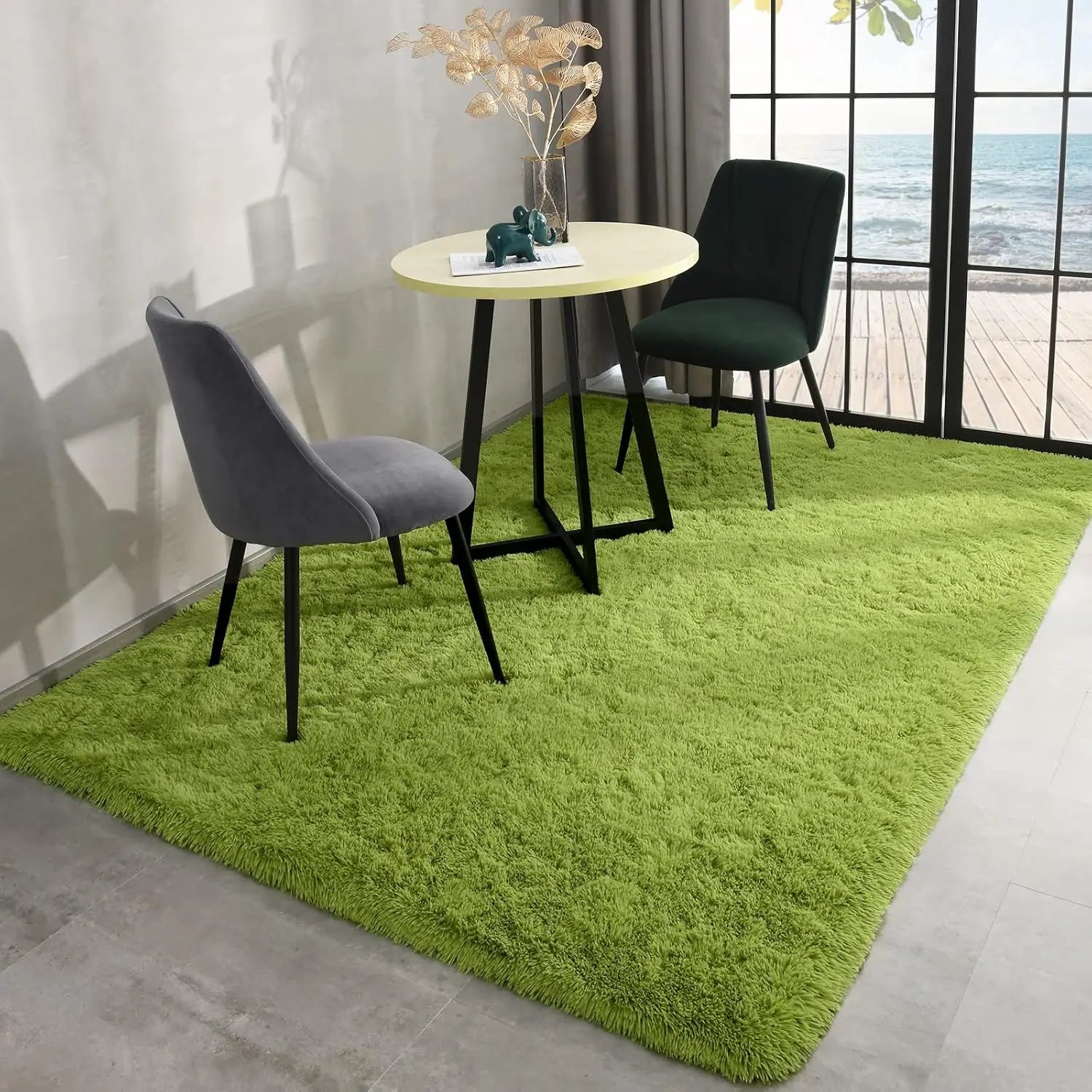 Noahas Fluffy Rugs for Bedroom Fuzzy Area Rugs for Living Room Soft Kids Carpet Non Slip Rugs for Hardwood Floors Room Decor