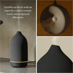 Stone Diffuser, Ceramic Ultrasonic Essential Oil Diffuser for Aromatherapy | Ceramic Diffuser, Diffusers for Home, Oil Diffuser,