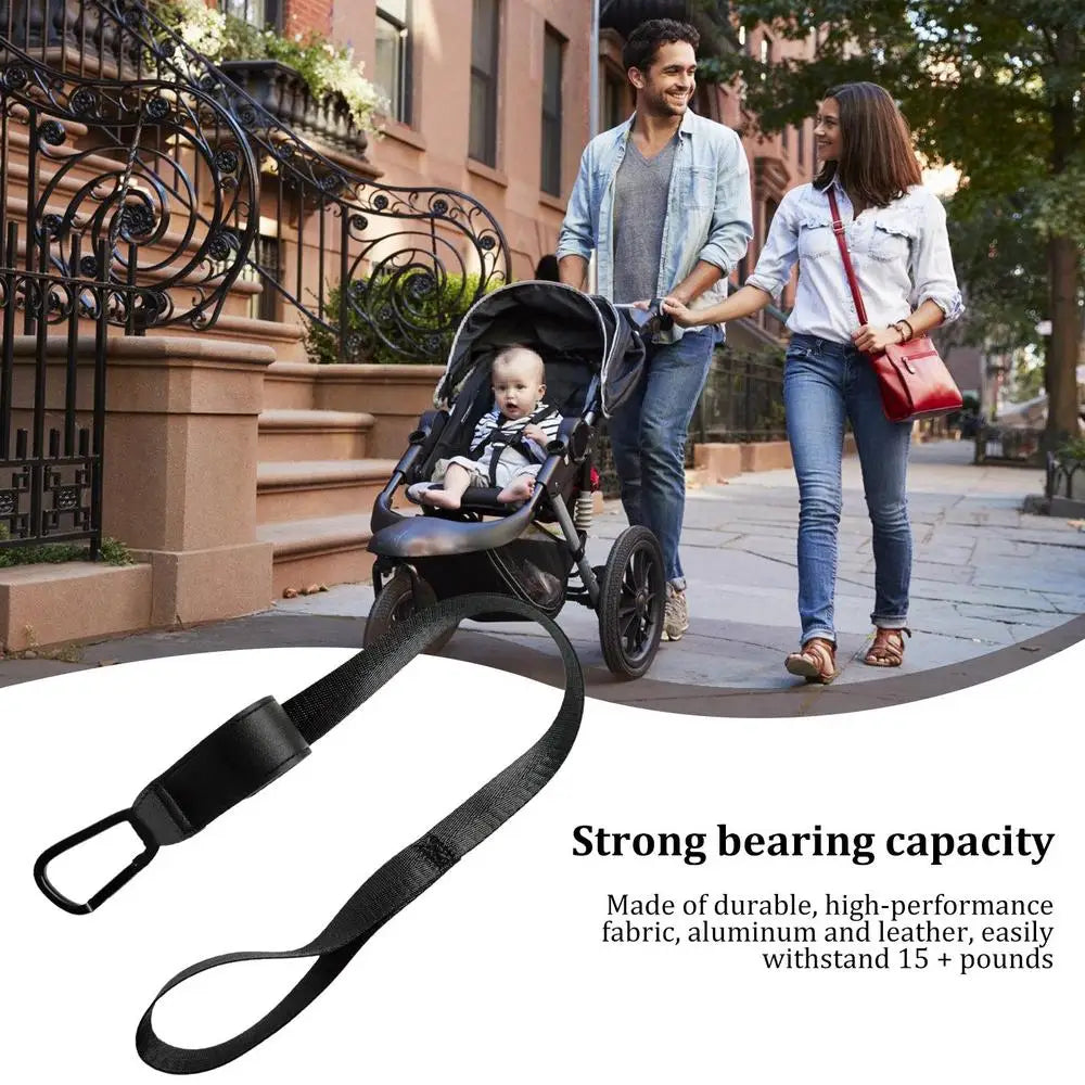 Stroller Hanger Heavy Duty Stroller Hooks Multipurpose Stroller Straps Stroller Accessories For Jogging Walking Shopping Fits