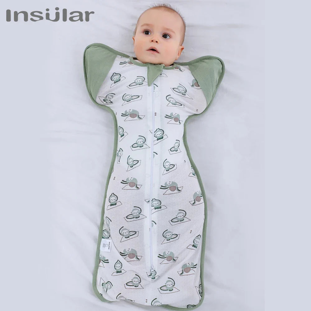 Insular Newborn Baby Swaddle Wrap Infant Cotton Bedding Blanket For Baby Care