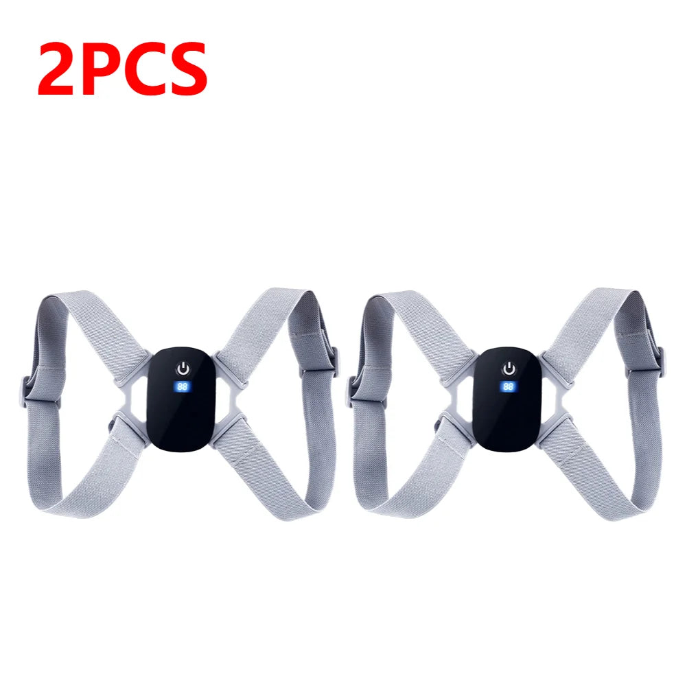 8-shaped Back Correction Belt Smart Sensor 400mAh Sitting Posture Corrector Vibration Reminder Adjustable for Children Adults