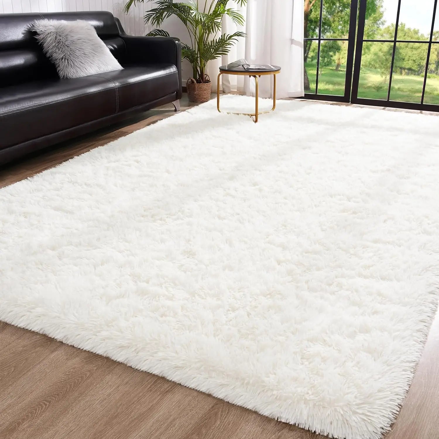 Noahas Fluffy Rugs for Bedroom Fuzzy Area Rugs for Living Room Soft Kids Carpet Non Slip Rugs for Hardwood Floors Room Decor