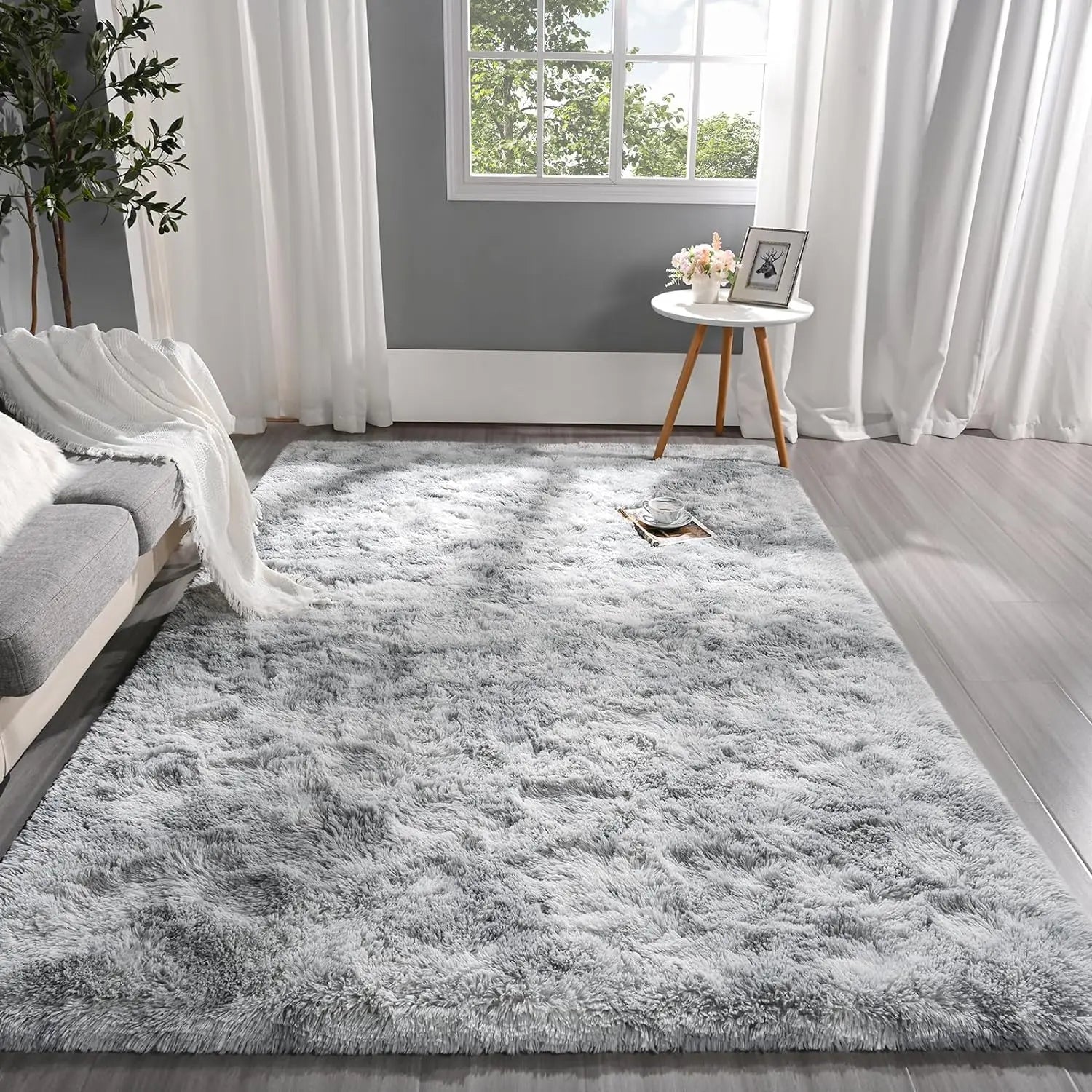 Noahas Fluffy Rugs for Bedroom Fuzzy Area Rugs for Living Room Soft Kids Carpet Non Slip Rugs for Hardwood Floors Room Decor