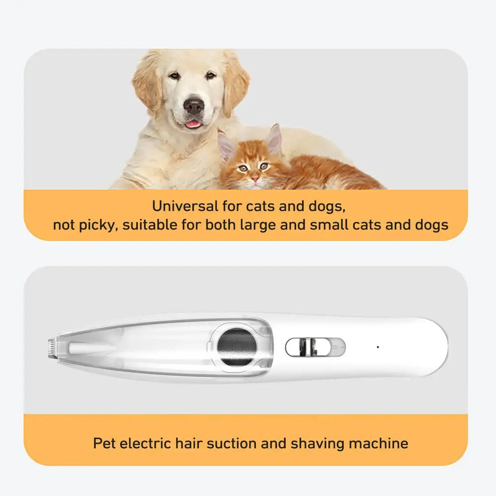 Low Noise Dog Hair Clipper For Paw Fur Grooming Vacuum Pet Hair Cutting Machine Trimmer Shaver For Dog Cats Eyes Ears Face new