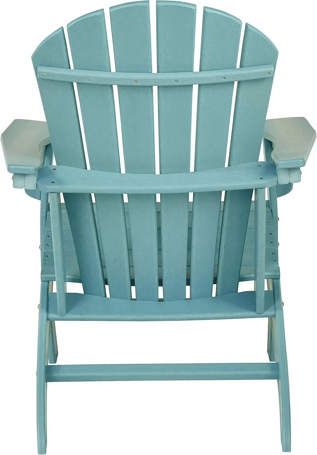 Design by Ashley Sundown Treasure Outdoor Patio HDPE Weather Resistant Adirondack Chair, Blue